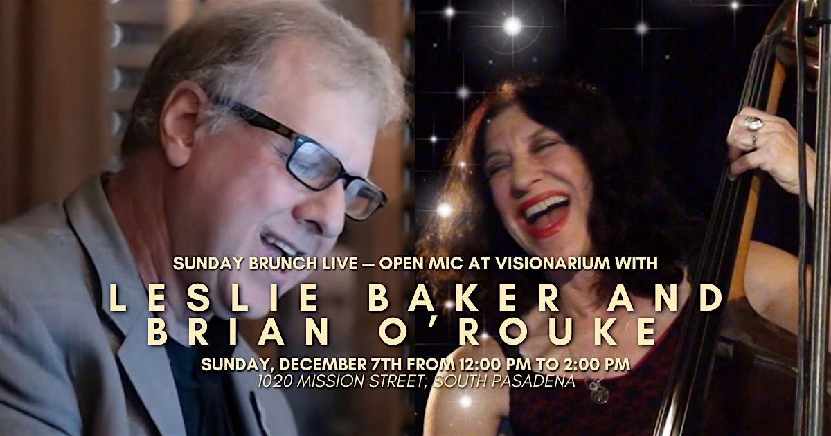 ✨ Sunday Brunch Live — Open Mic at Visionarium! ✨, 7 December | Event in South Pasadena | AllEvents