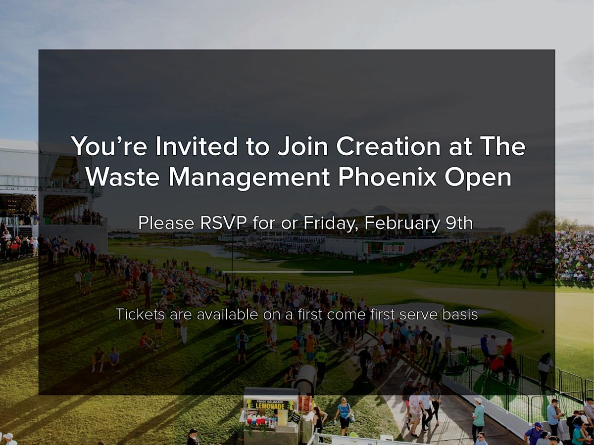 Waste Management Phoenix Open: 2026 - Parsons Villas Waste Management Phoenix Open: 2026 - Parsons Villas