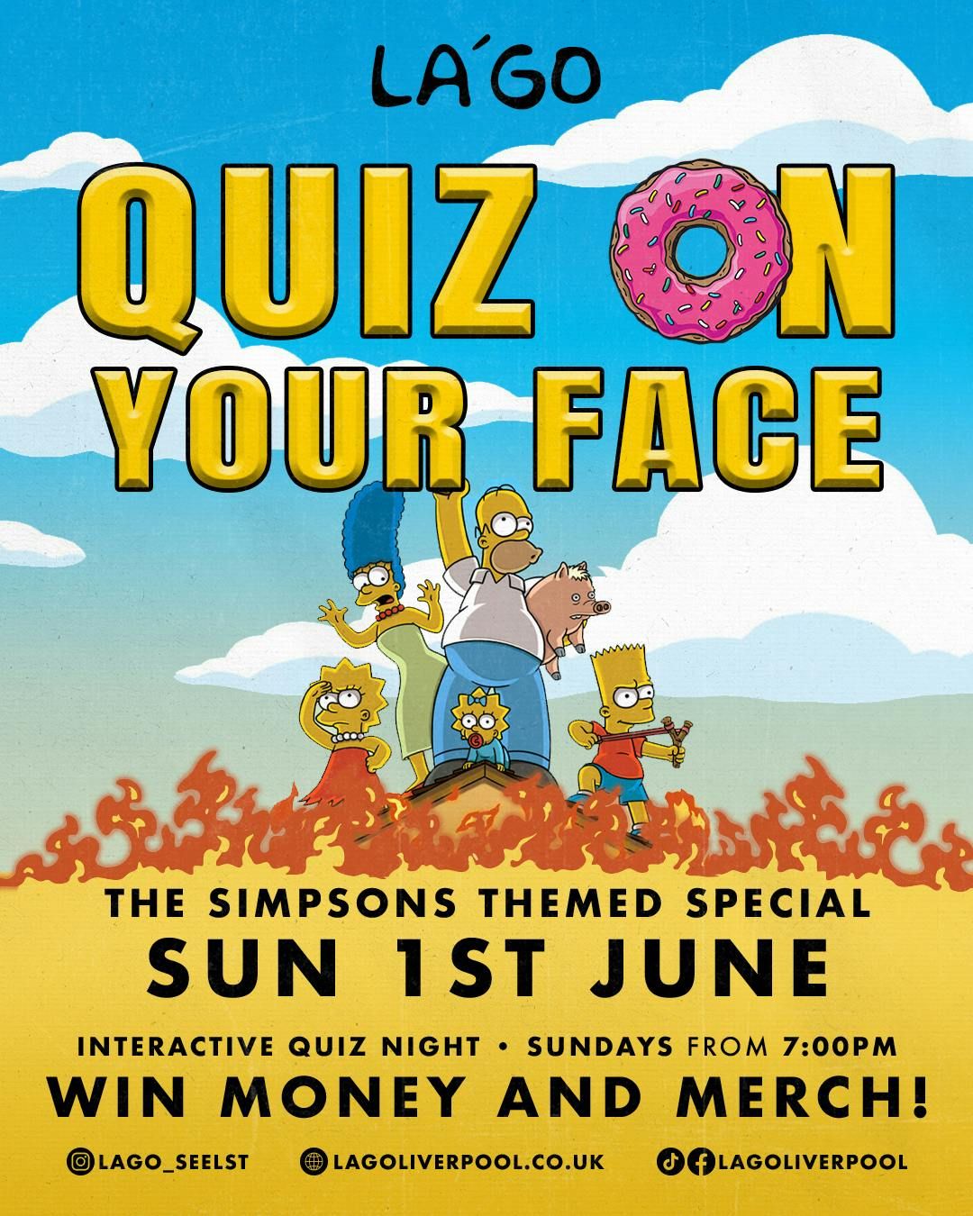 THE SIMPSONS INTERACTIVE QUIZ, 1 June | Event in Liverpool | AllEvents