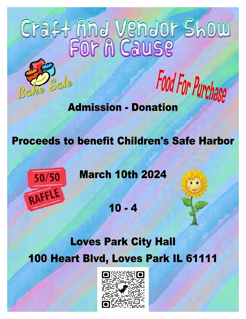Craft and vendor show for a cause, City of Loves Park, 10 March 2024