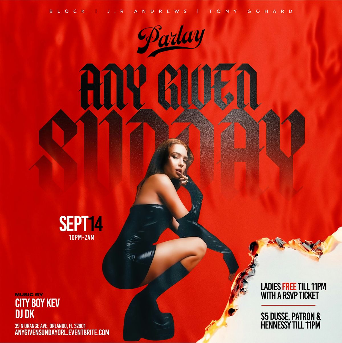 Any Given Sunday | Event in Orlando | AllEvents