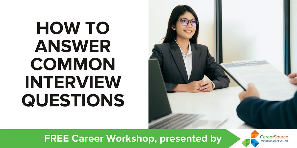 How to Answer the Most Common Interview Questions - Palm Coast | Event in Palm Coast | AllEvents