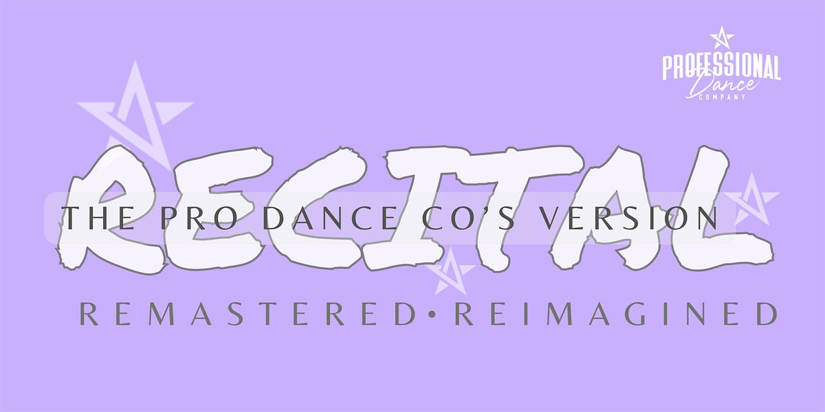 Recital The Pro Dance Cos Version Saturday Morning Show Bethany