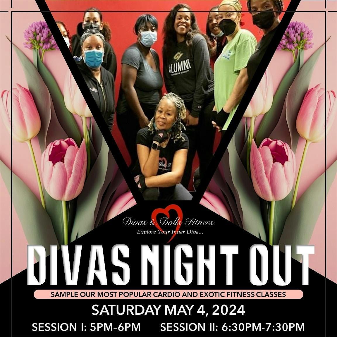 Divas Night Out, Divas And Dolls Fitness, Temple Hills, 4 May 2024