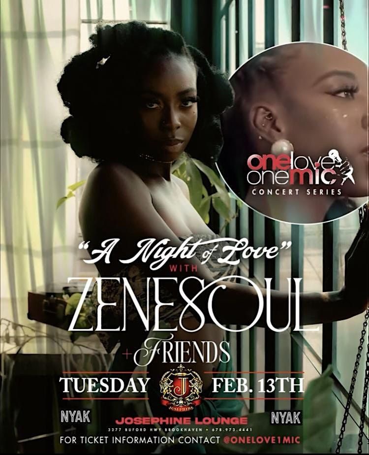 ONE LOVE ONE MIC “A NIGHT OF LOVE”, Josephine Lounge, Buford Highway Northeast, Atlanta, GA, USA