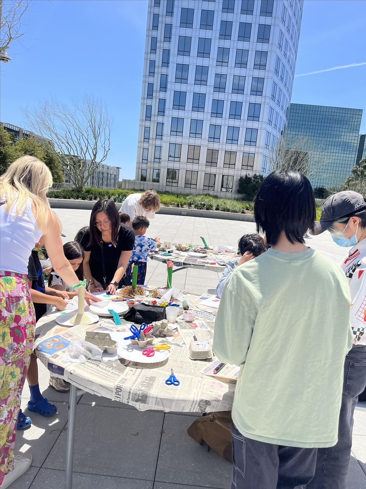 Family Fun Day, Orange County Museum of Art, Costa Mesa, 22 July 2023 ...