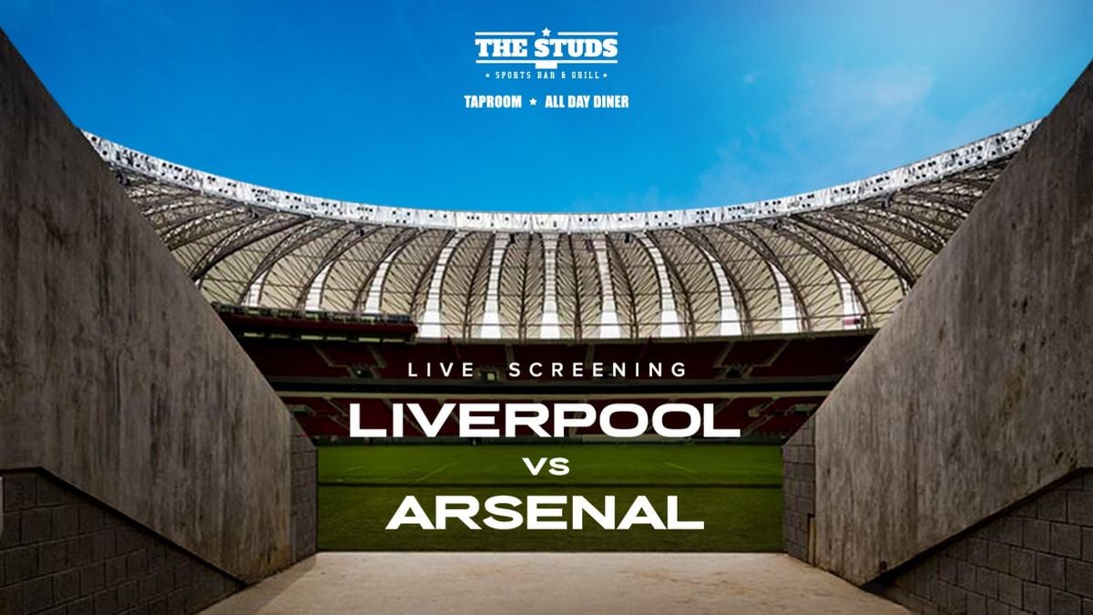 Liverpool vs Arsenal Live screening at The Studs Pune, 31 August | Event in Pimpri Chinchwad | AllEvents