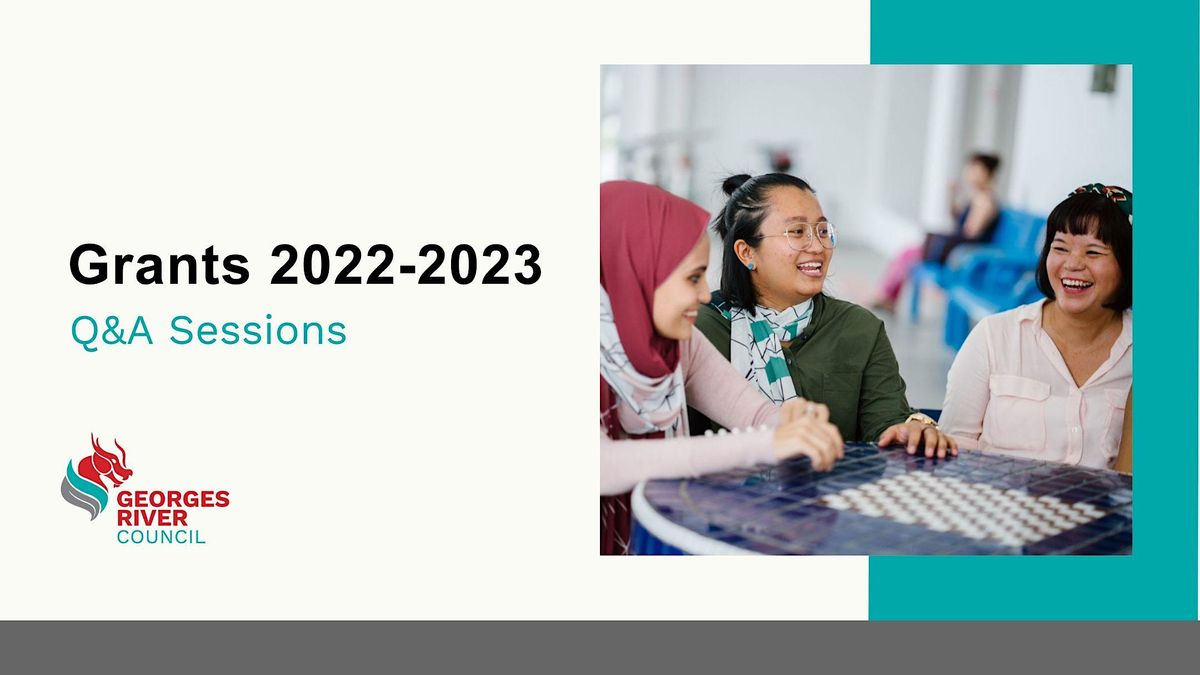 River Council Grants 20222023 Q&A Sessions 5, Hurstville