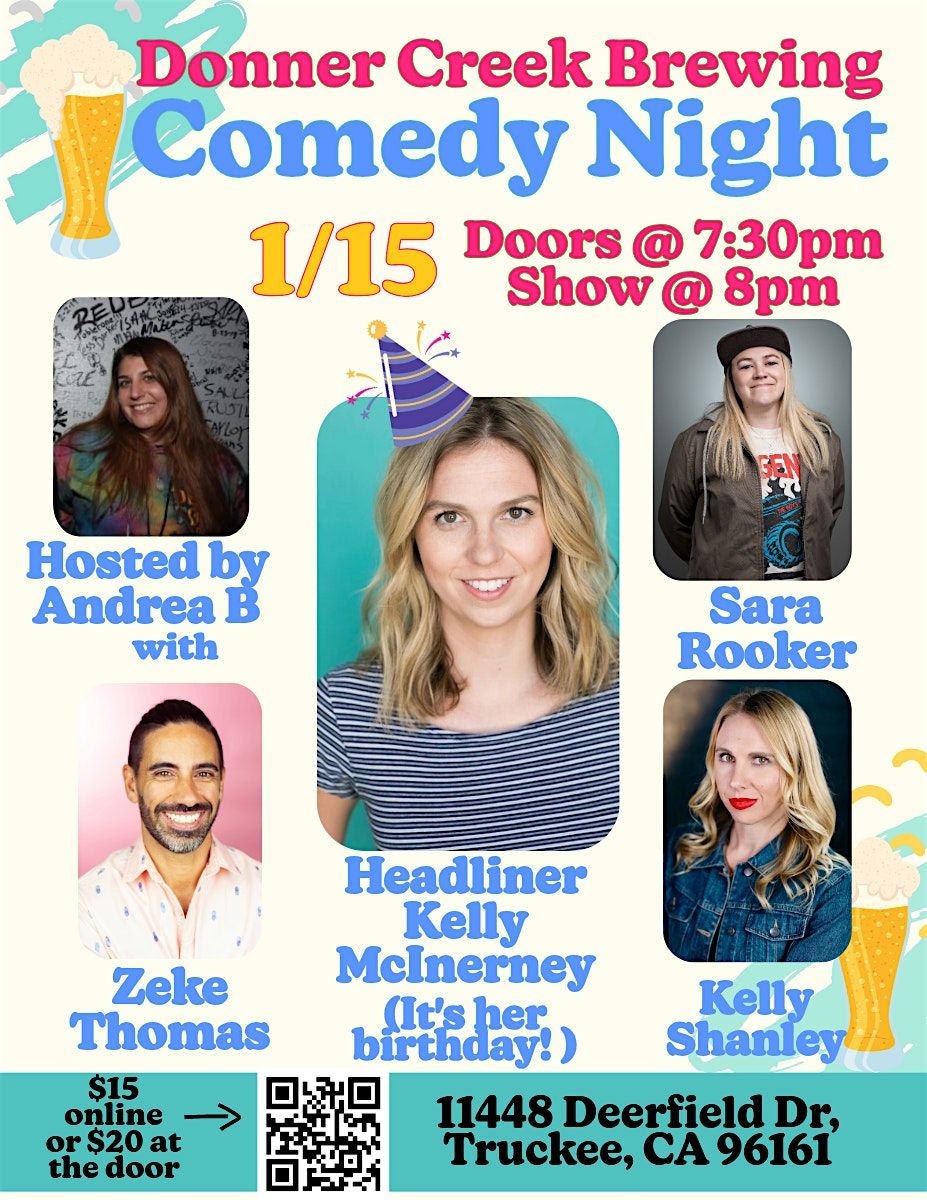 Comedy at Donner Creek Brewing