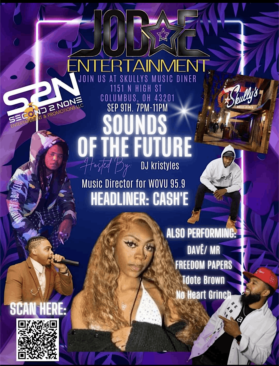 Sounds Of The Future, Skully's MusicDiner, Columbus, 9 September 2023