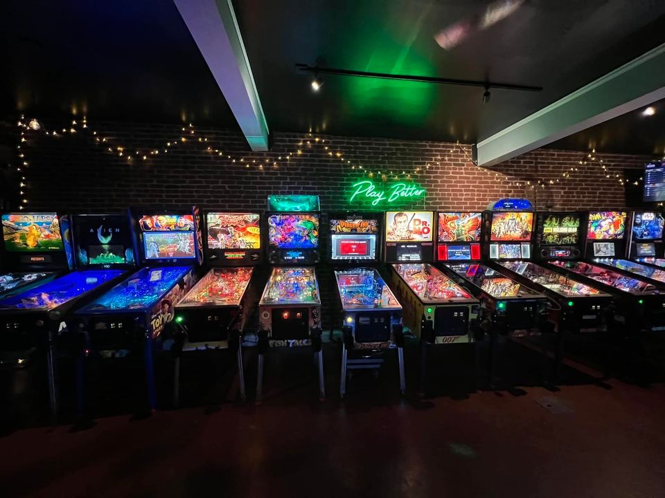 Asheville Womens Pinball Night, Level 256 Classic Arcade Bar, Asheville