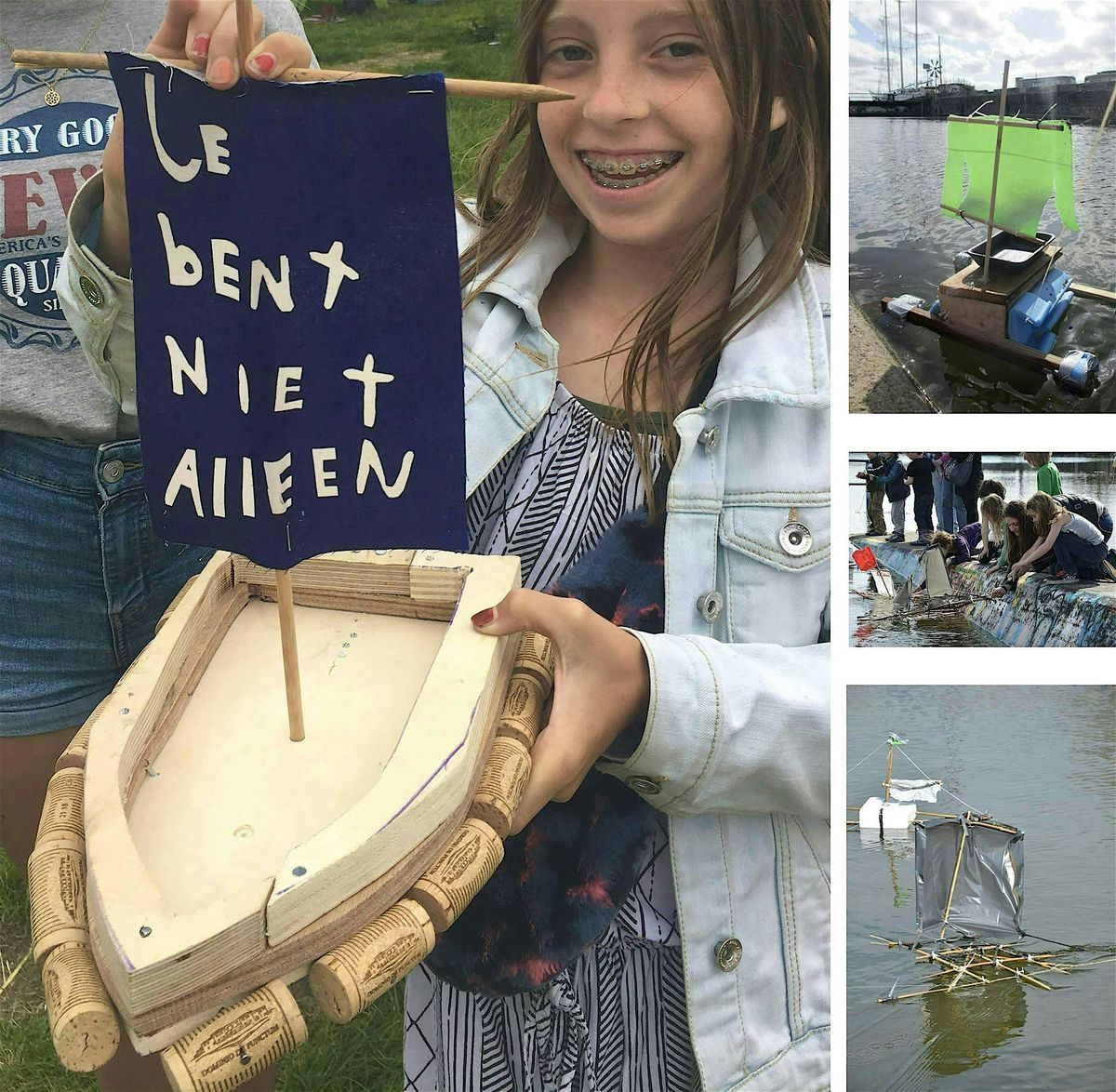 NDSM Kinderatelier | Drijvende Boodschappen | 8 juli