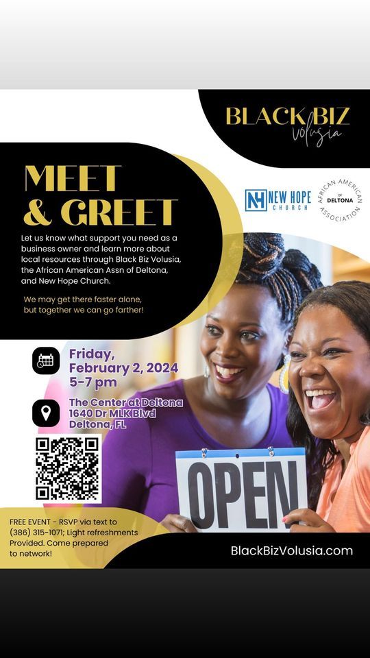 First Fridays Meet & Greet, The Center at Deltona, February 2 2024