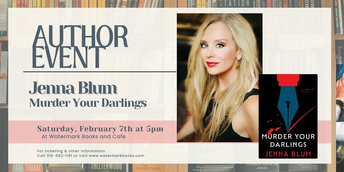 Author Event with Jenna Blum, 7 February | Event in Wichita | AllEvents