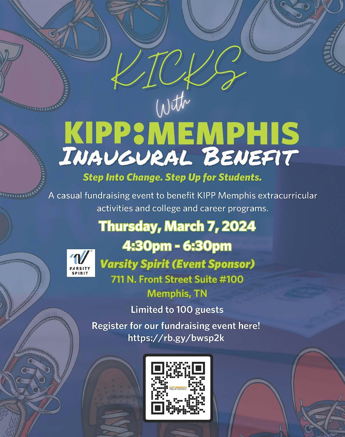 Kicks with KIPP Memphis Public Schools Inaugural Benefit, Varsity