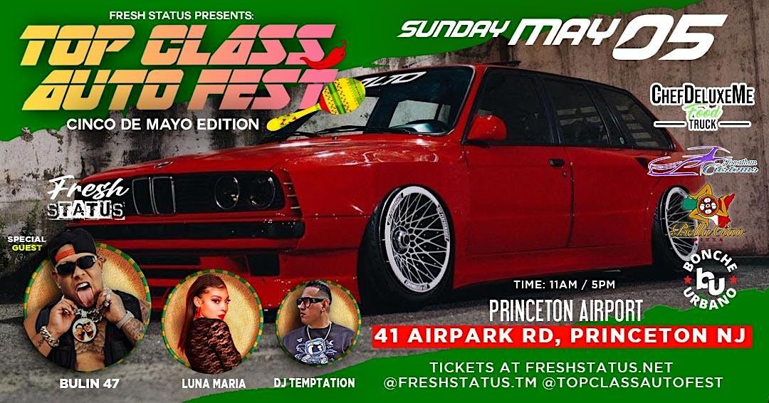 TOP CLASS AUTO FEST MAYO 5 PRICETON AIRPORT, Princeton Airport, 5