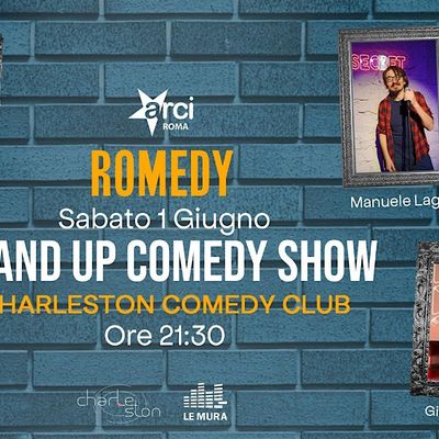 ROMEDY~STAND UP COMEDY SHOW~CHAELESTON COMEDY CLUB, CHARLESTON COMEDY ...