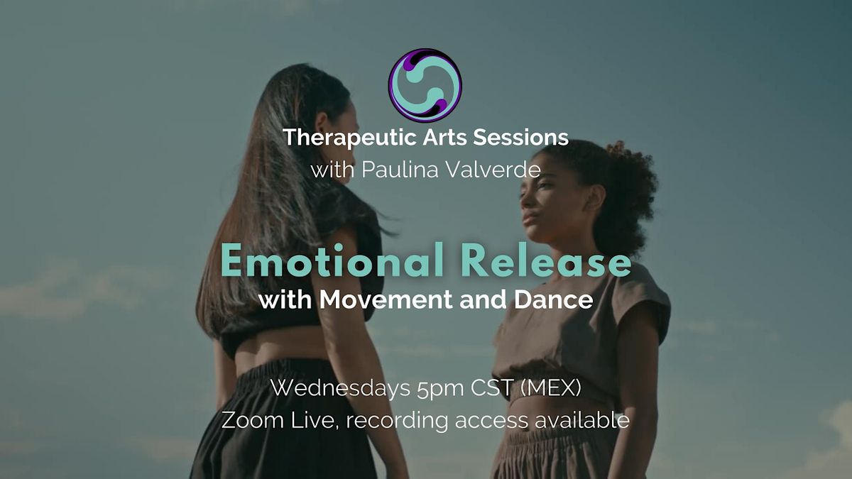 Emotional Release with Movement and Dance, October 26 to December 14