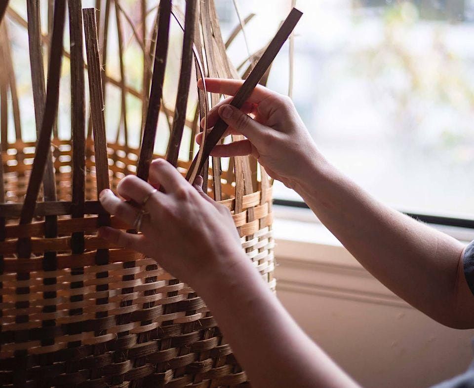 Big Baskets Weaving with Reed with Chloë Hight, Wildcraft Studio