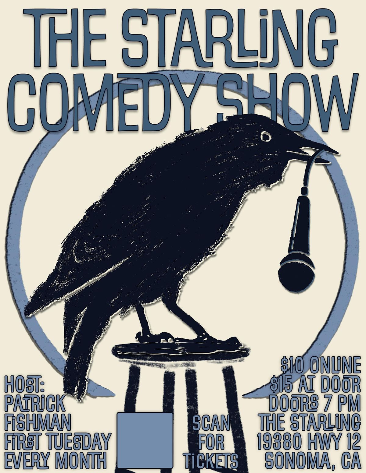 The Starling Comedy Show, 5 December | Event in Sonoma | AllEvents.in