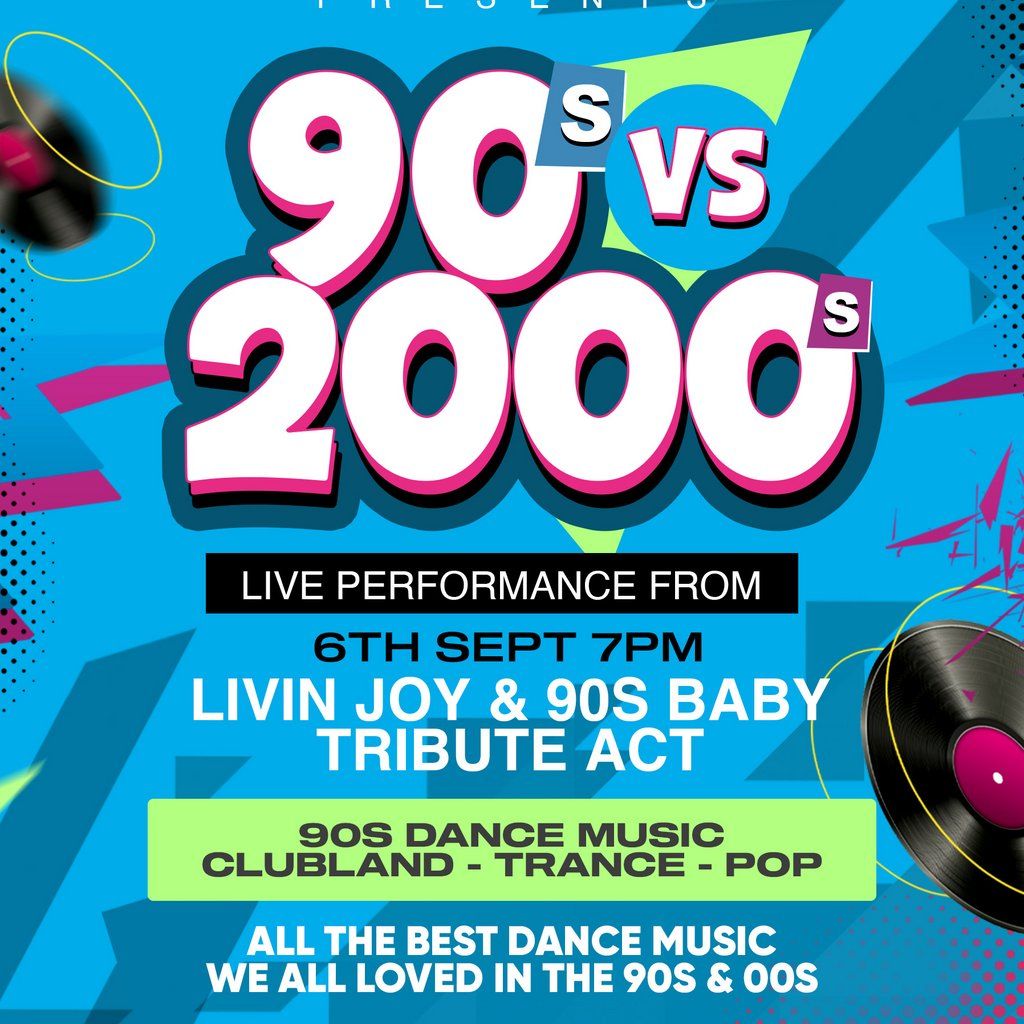 90s vs 2000s The Gliderdrome with Livin Joy, 6 September | Event in Hunstanton | AllEvents