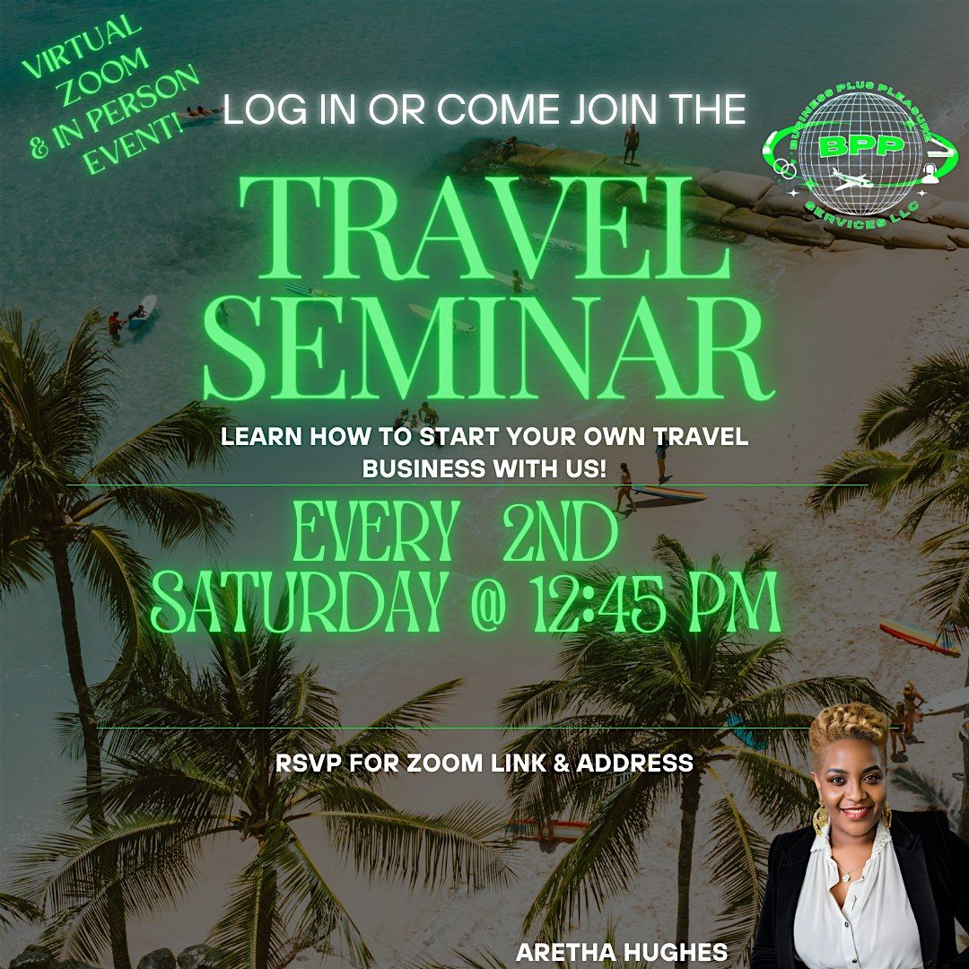 Learn How To Start A Travel Business- Working Anywhere | Event in Olive Branch | AllEvents