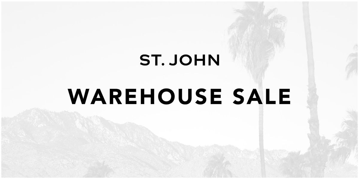 St. John Warehouse Sale, St. John HQ Parking Lot, Irvine, 21 July