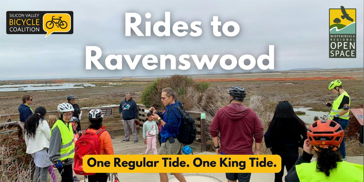 Regular and King Tide Rides to Ravenswood Preserve, Redwood City Public