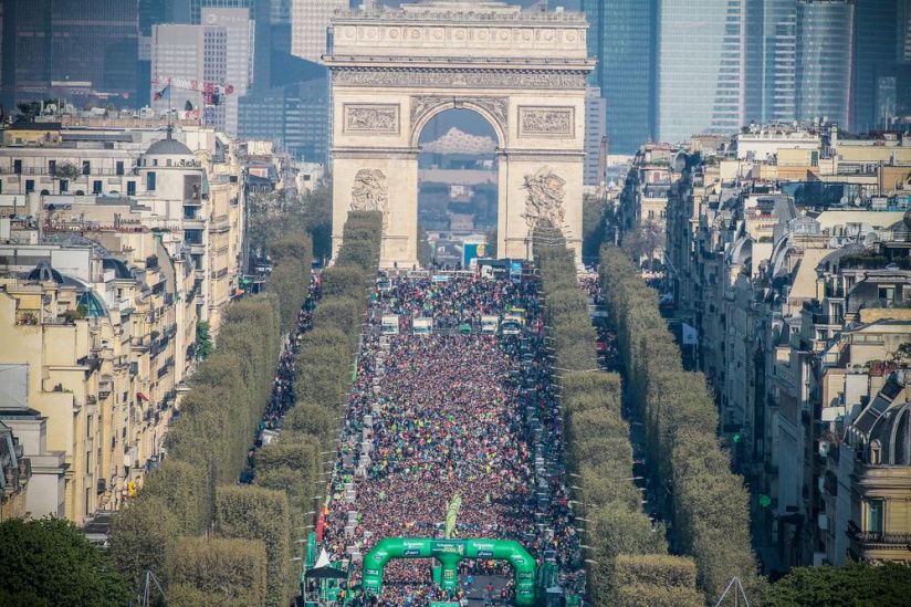 2023 Schneider Electric Marathon de Paris, Arc de Triomphe, Courbevoie, April 2 2023 AllEvents.in