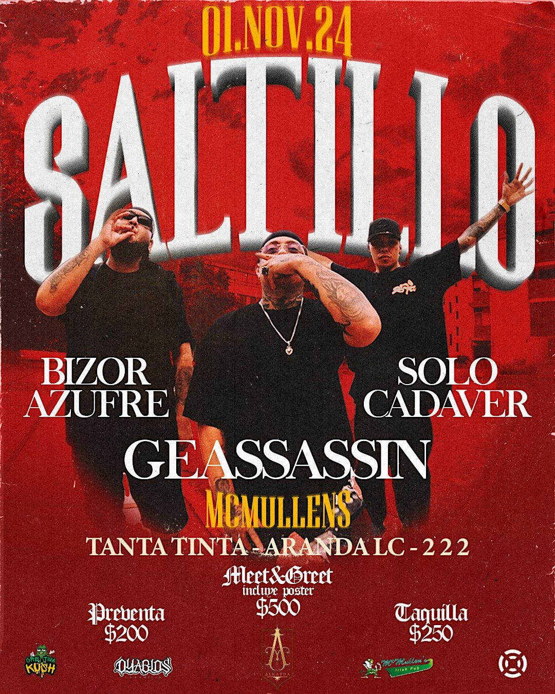 Solocadaver Geassassin Y Bizor En Saltillo Mcmullens Saltillo 1