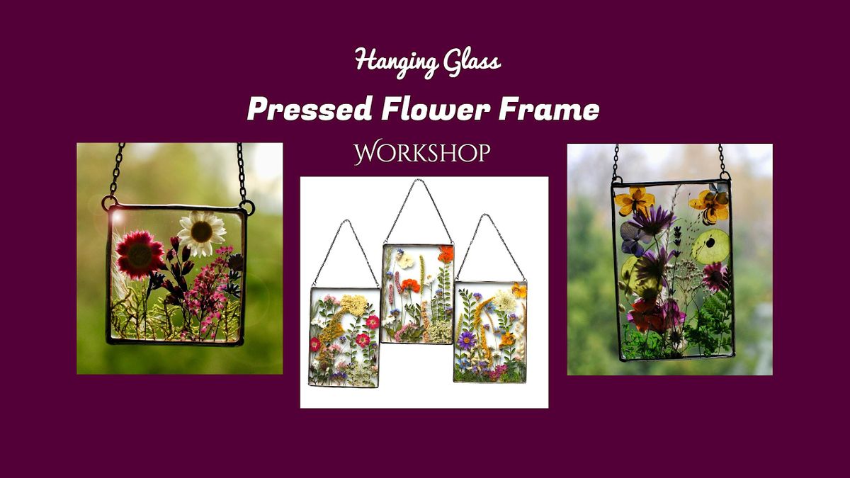 Pressed Flower Hanging Frame at The Wine Bar, The Wine Bar