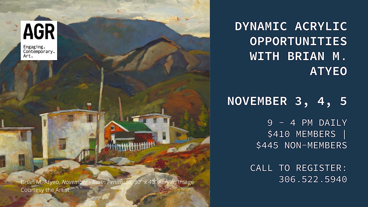 Brian M. Atyeo Dynamic Acrylic Opportunities, Eastview Community