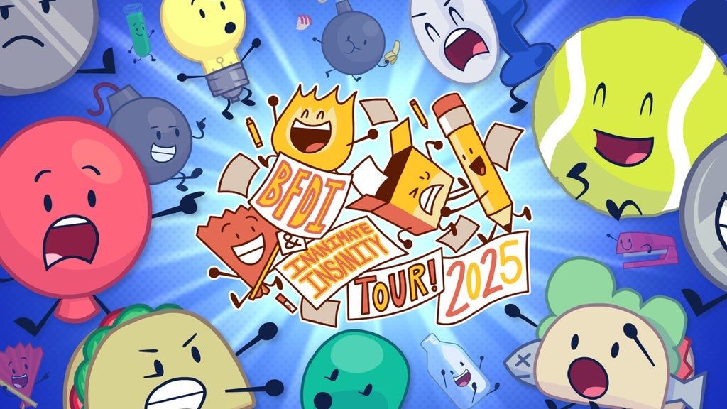 BFDI & Inanimate Insanity 2025 Tour, 19 July | Event in Chicago | AllEvents