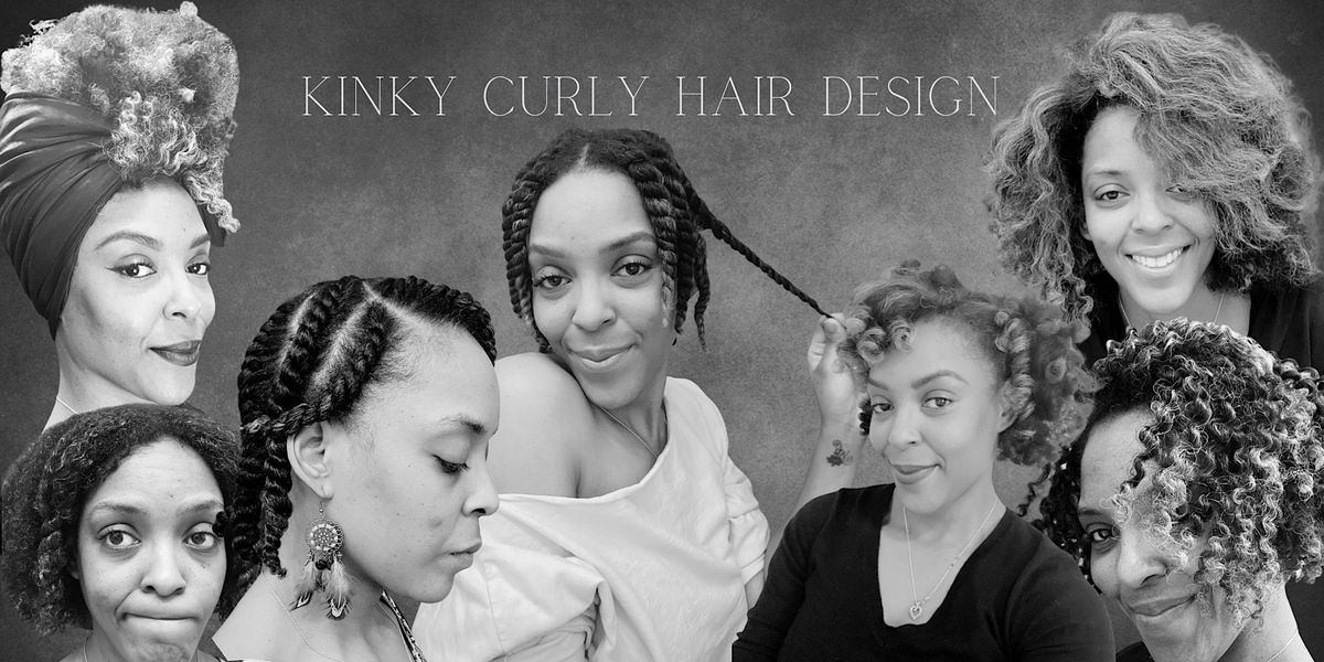 Quarter 2 Kinky Curly Hair Design Azarra Salon & Wine, April 23 2023
