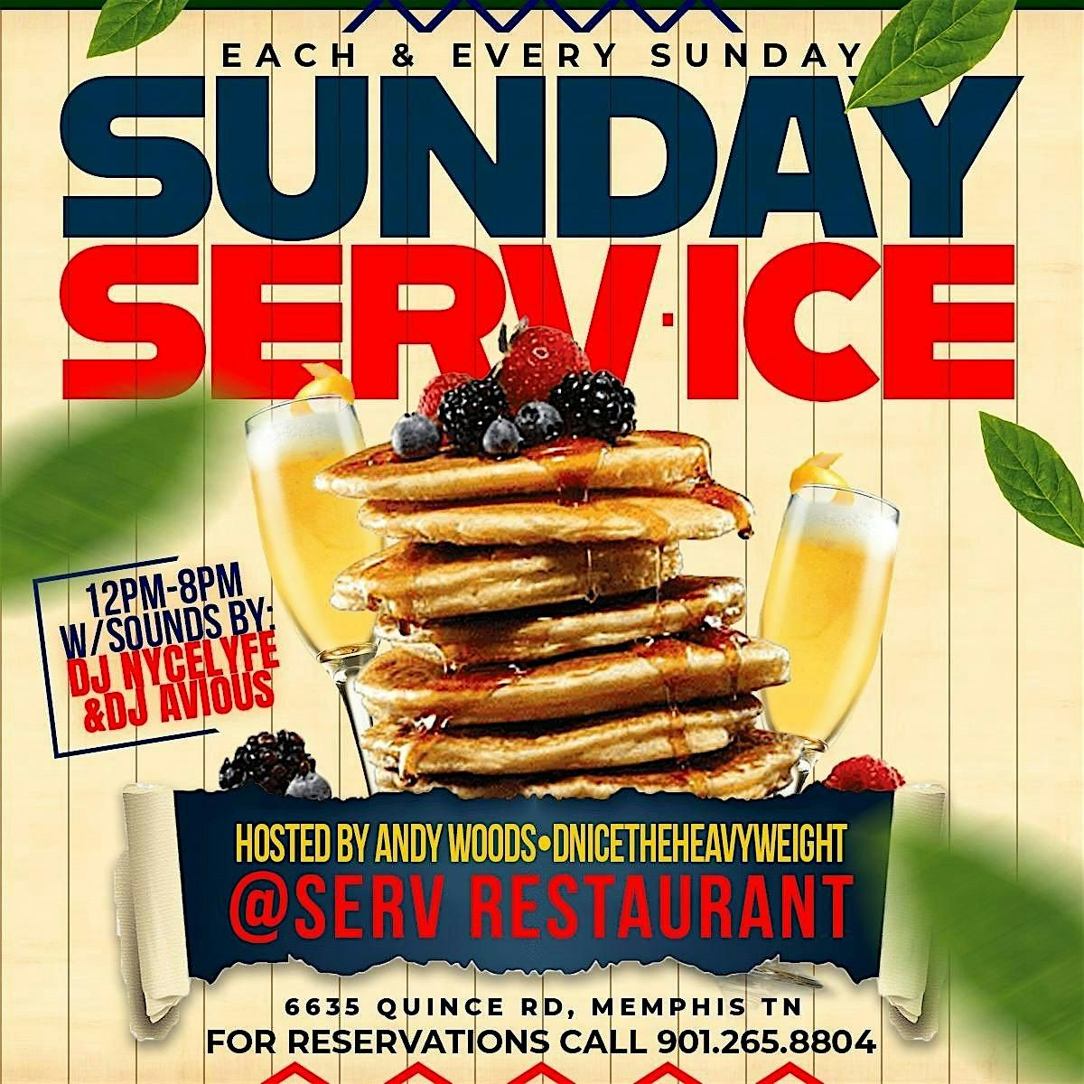 SUNDAY SERV•ICE BRUNCH PARTY | Event in Memphis | AllEvents