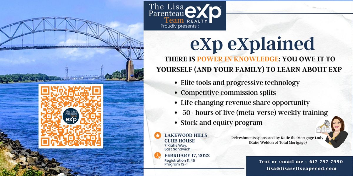 Cape Cod eXp eXplained 2022, Lakewood Hills Property Owners Association