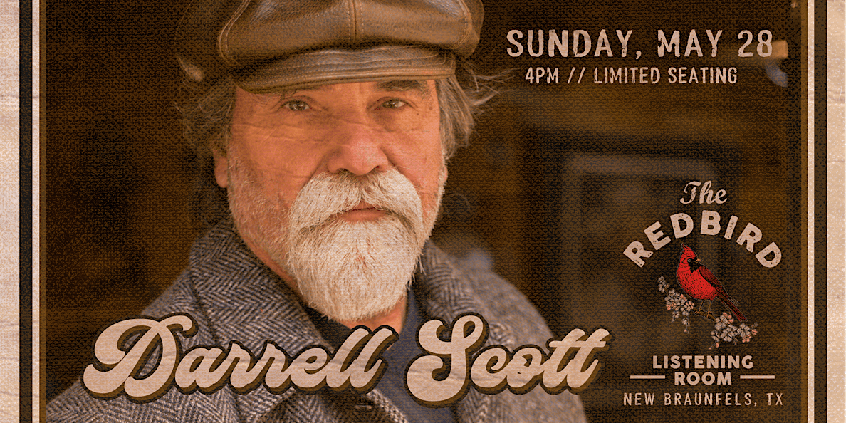 Darrell Scott The Redbird 4 pm, The Redbird Listening Room, New
