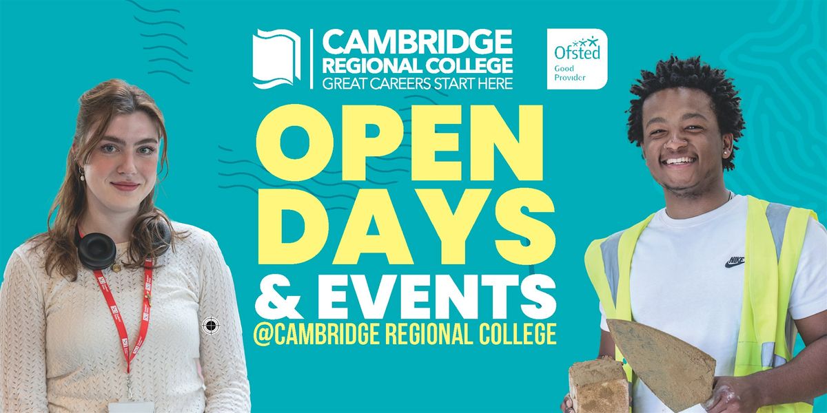 CRC Open Day - Cambridge Campus, 1 July | Event in Cambridge | AllEvents
