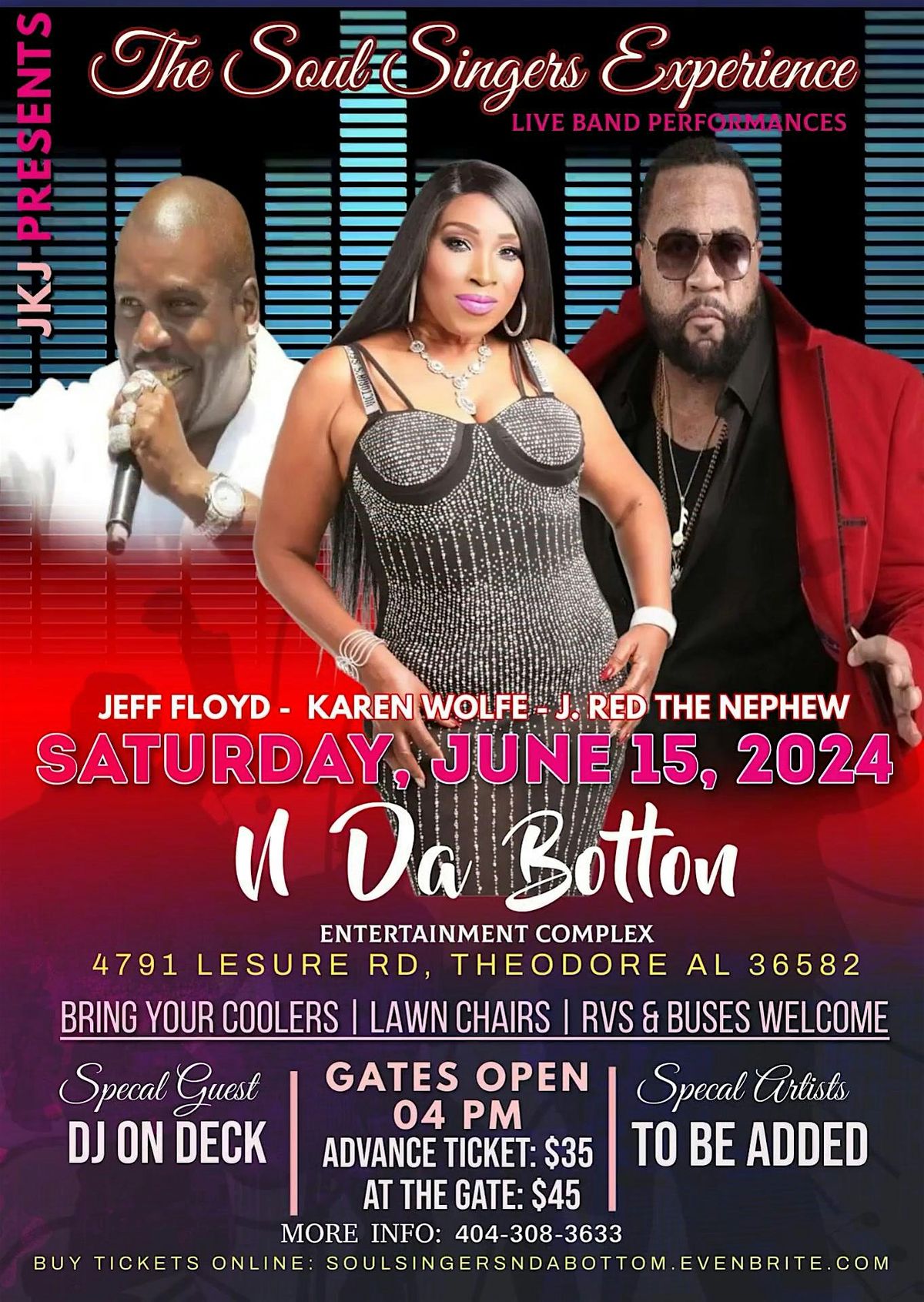 The Soul Singers Experience AL, 4971 Lesure Rd, Theodore, 15 June 2024 ...