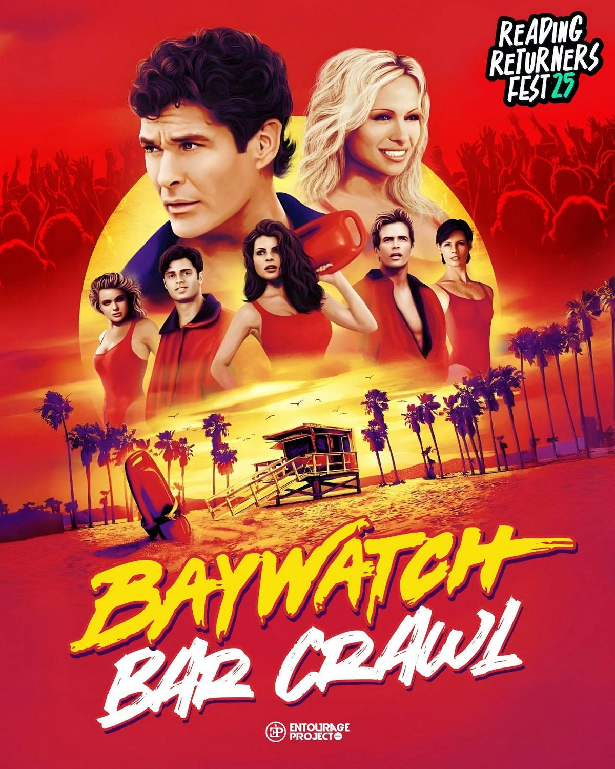 Baywatch Bar Crawl @ Gun Street Garden (PART OF RETURNERS FEST 25), 2 October | Event in Reading | AllEvents