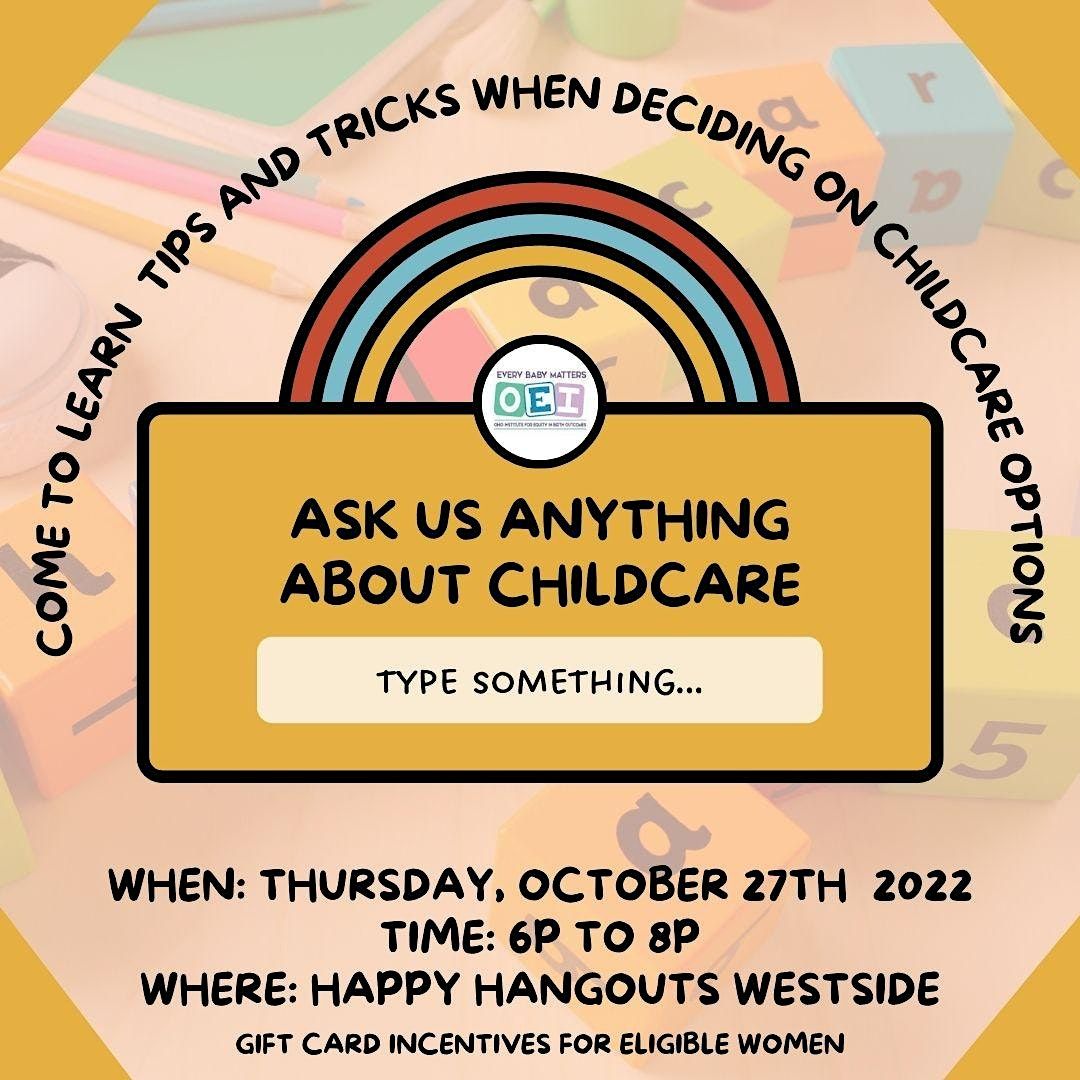 Choosing the Right Daycare, Happy Hangout West Side, Cincinnati