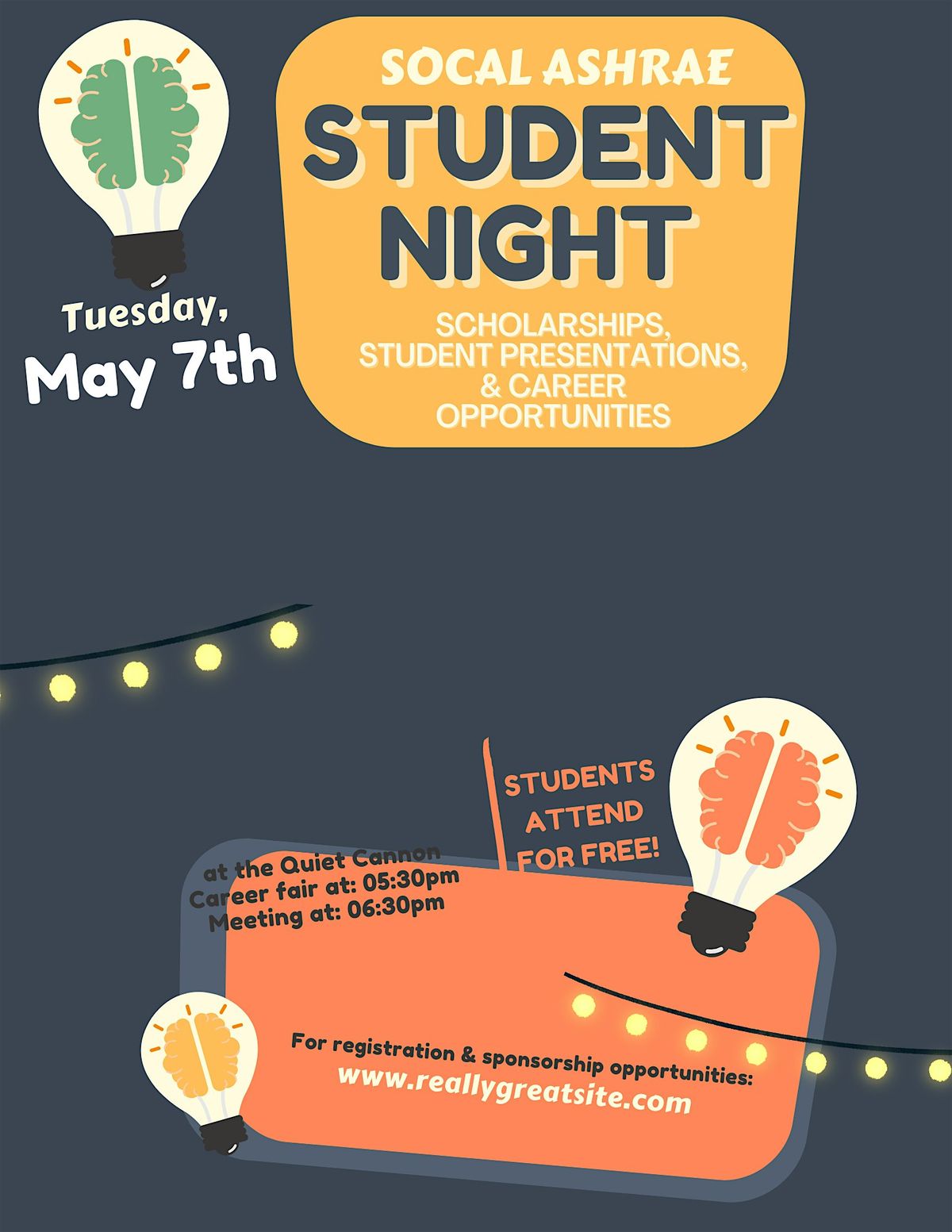 Student Night, Quiet Cannon Conference & Event Center, Montebello, 7 May  2024 | AllEvents.in