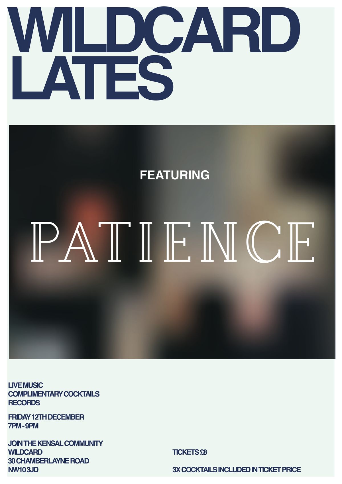 Wildcard Lates x Patience Gin
