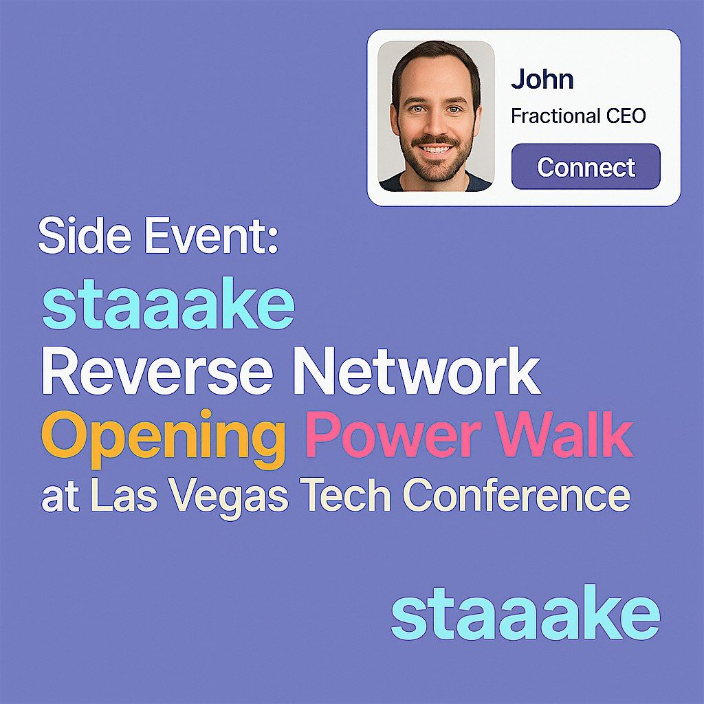 Side Event: Reverse Network Opening Power Walk at Las Vegas Tech Conference, 5 January | Event in Las Vegas