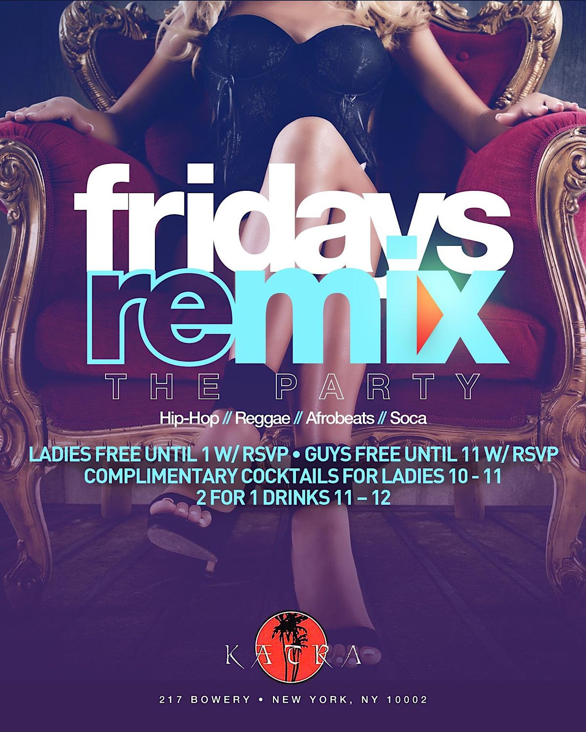 Fridays @ Katra • The Best Birthday & Bottles Packages! Everyone FREE! | Event in New York | AllEvents
