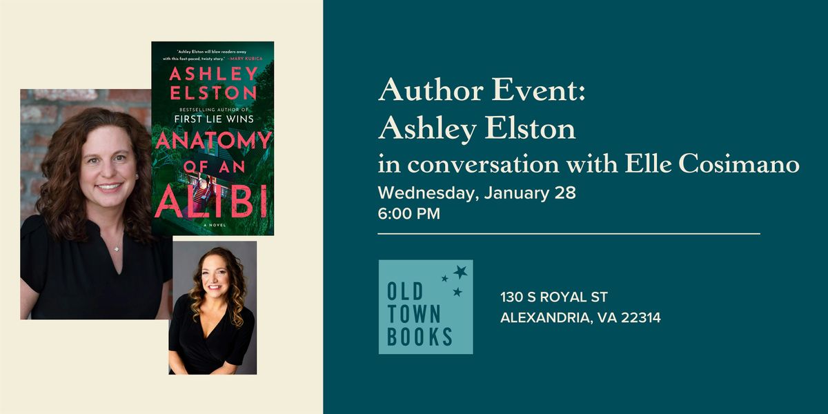 Author Event: Ashley Elston in conversation with Elle Cosimano, 28 January | Event in Alexandria | AllEvents