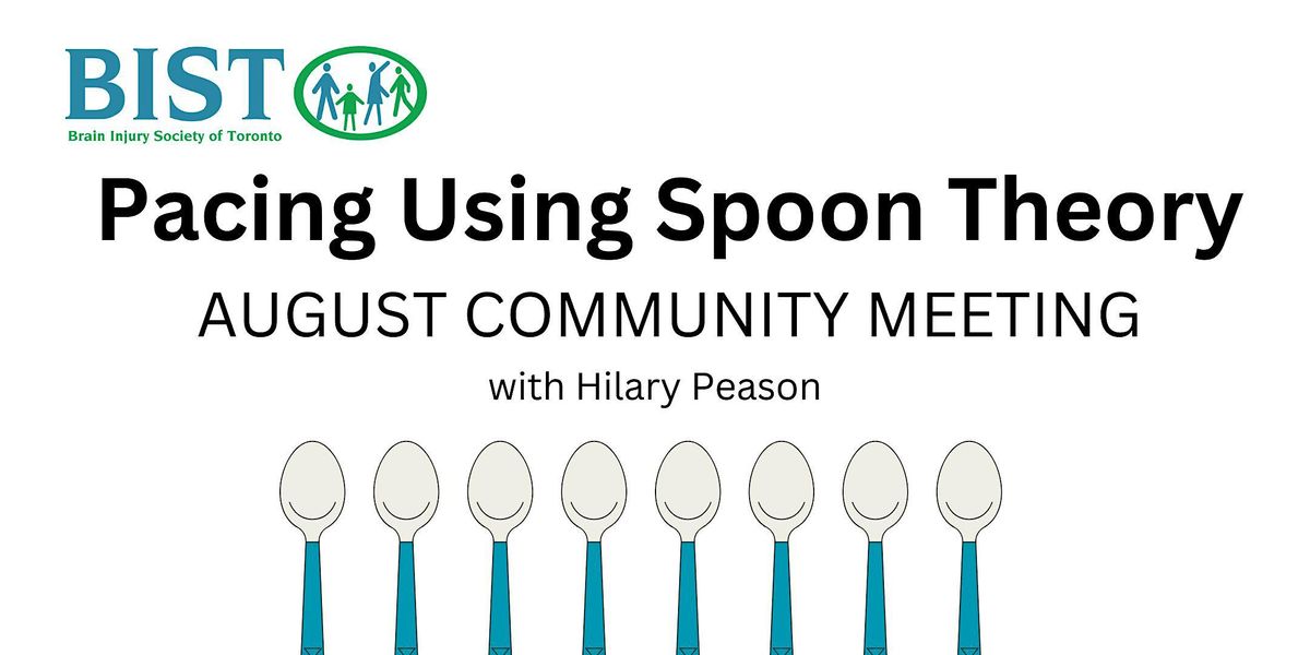 Pacing Using Spoon Theory, Deer Park Library, RM 204, Toronto, 30