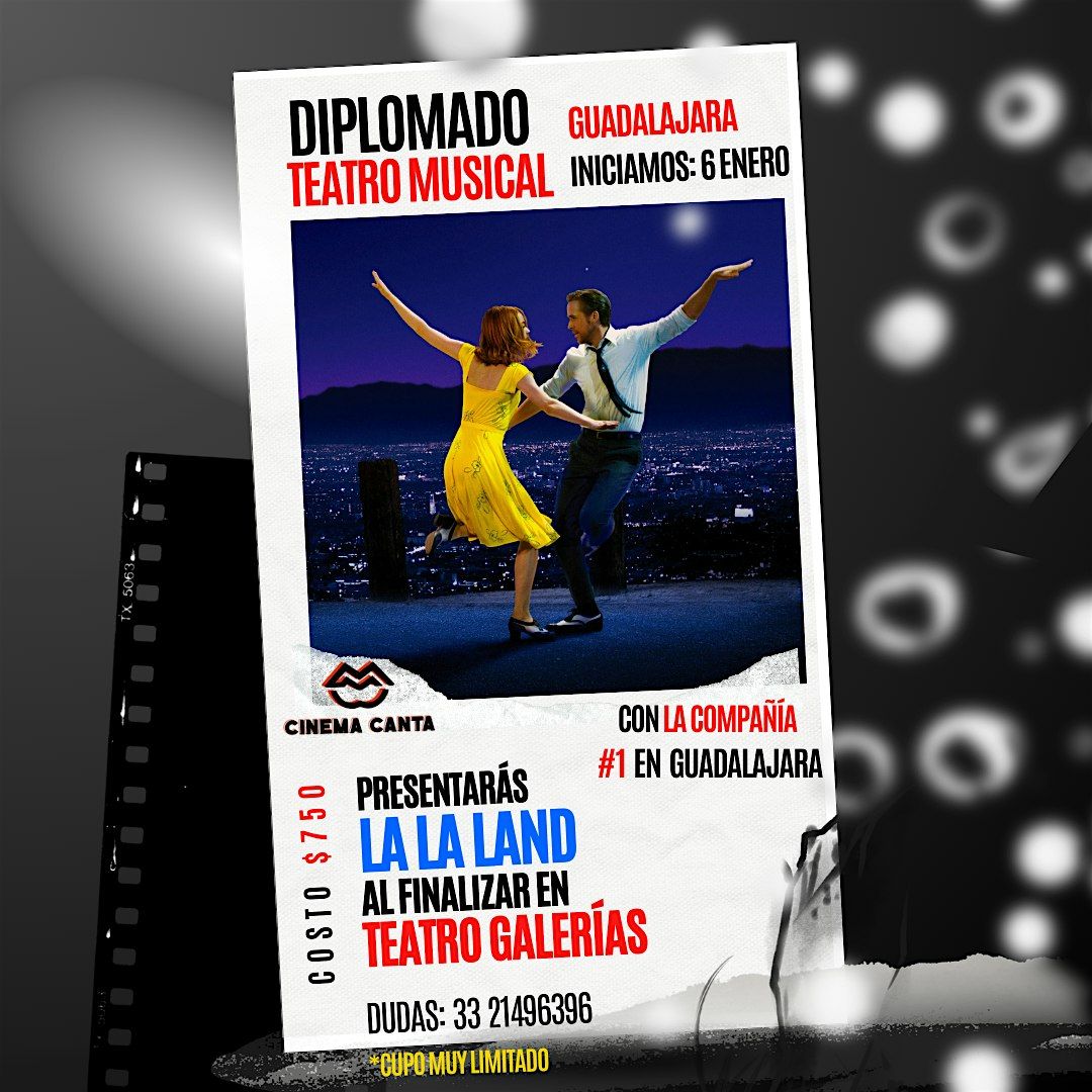 Cinema Canta Presenta: Diplomado de Teatro Musical | Event in Guadalajara | AllEvents