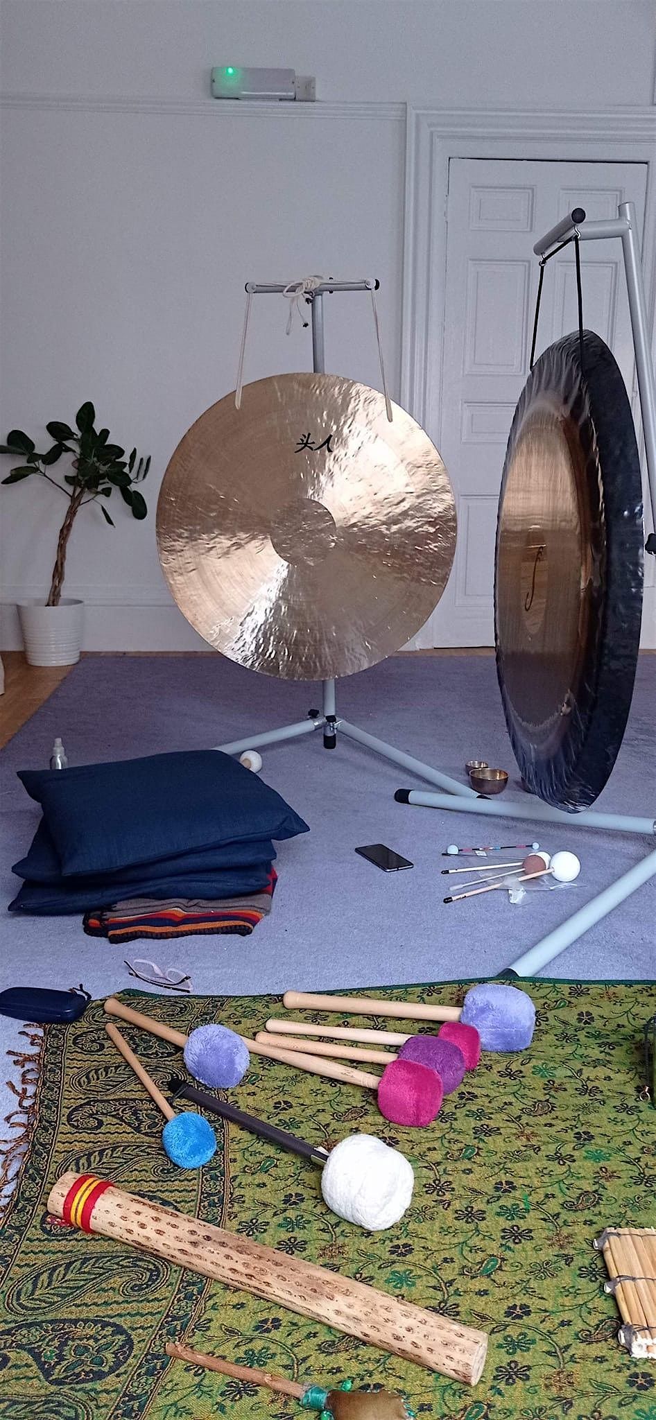 Gong bath and Sound Journey in London Angel Islington, The Claremont ...