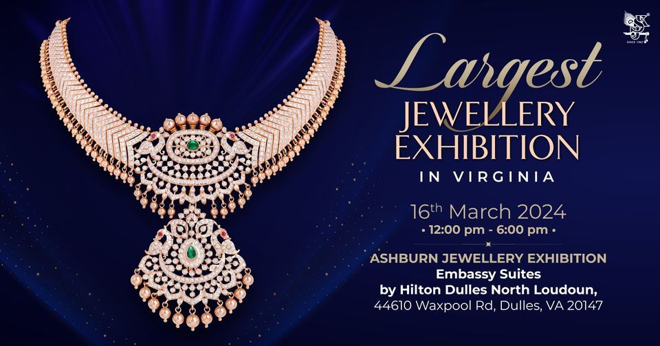 Largest Jewellery Exhibition in Ashburn, VA by Sri Krishna Jewellers